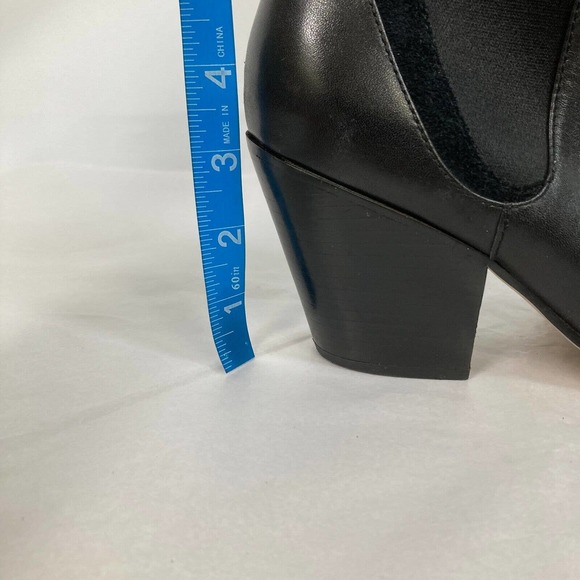 Cole Haan Grand OS Boots Womens Sz 8 Black Leather Chelsea Ankle Block Heel - Picture 8 of 8